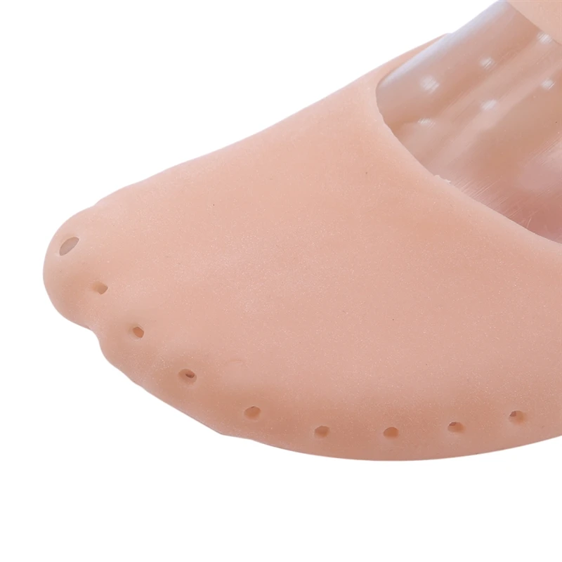 

Hot 1Pair Silicone Moisturizing Solid Thin Gel Heel Socks Cracked Foot Skin Care Protector NEW 2020