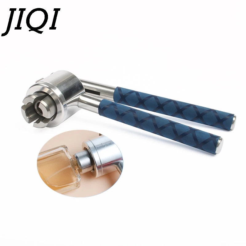 for perfume bottle20 JIQI нержавеющая сталь ручной щипцы флакон герметик 13 мм 15 мм 20 мм флакон духов запайки машина ручной укупорки откидывание укупорки - Цвет: for perfume bottle20