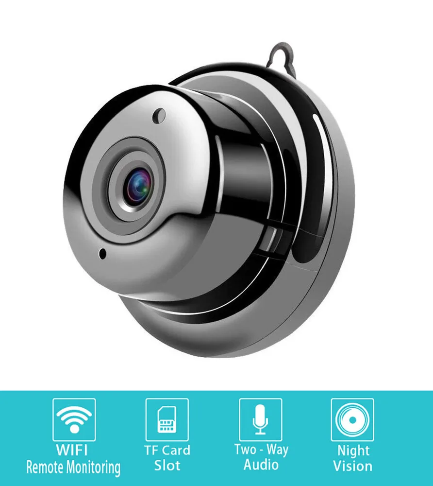 Домашняя безопасность мини WIFI 720P IP камера беспроводная маленькая CCTV