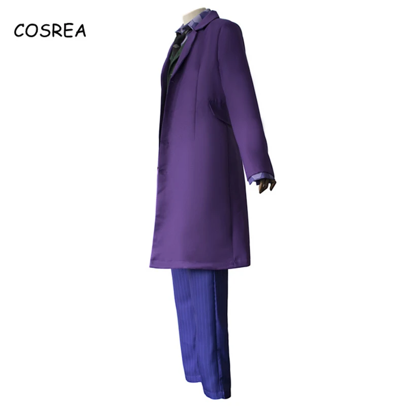 2019 фильм Джокер Темный Рыцарь Костюм Хит Леджер для костюмированной вечеринки в