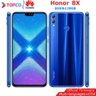 Honor 8X Оригинал Kirin 710 Восьмиядерный 6,5 ''20MP  2MP  16MP 3400 mAh ram 6GB rom 128GB распознавание лица отпечаток пальца