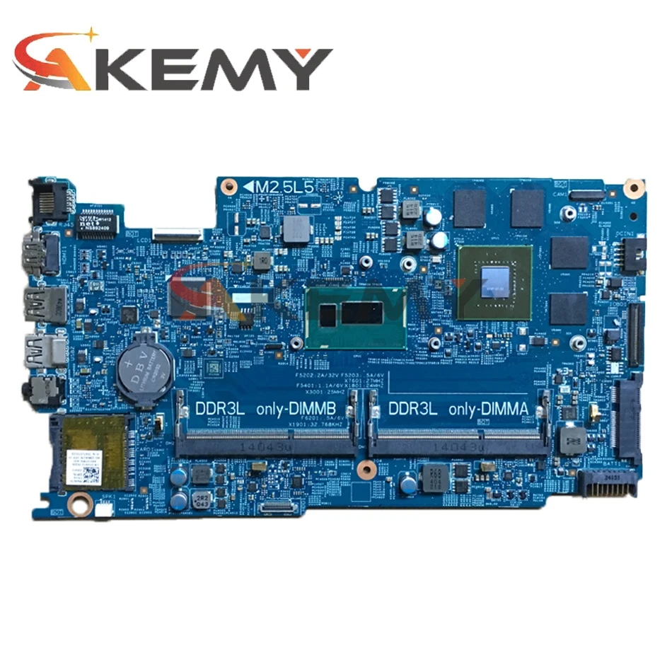 Оригинальная материнская плата для ноутбука DELL Inspiron 7537 CN-03V4T2 03V4T2 12311-2 SR1EF N14P-GT-A2 |