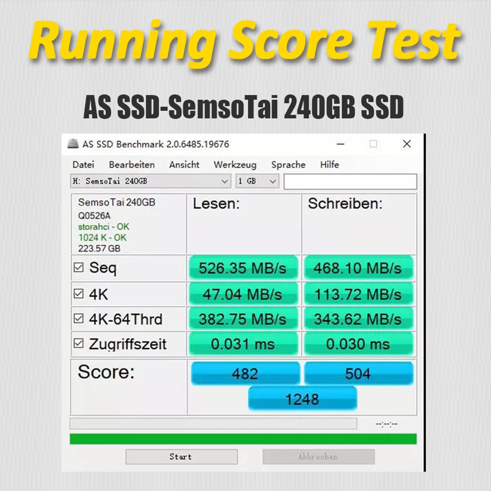 SemsoTai 2 5 дюймовый ssd 120 ГБ hdd SATA III 3D NAND Flash TLC 450 МБ/с./с силиконовые движения