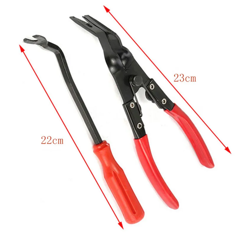 

2Pcs Repair Tools Auto Car Door Trim Clip Removal Pliers Dash Panel Moulding Tool