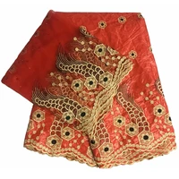 african bazin fabrics riche brocade jacquard fabric dress sewing material mesh lace nigerian ankara gele headtie 52 yardslot