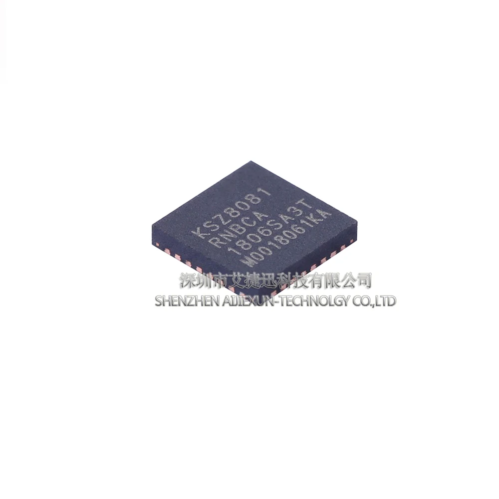 

10 pcs KSZ8081RNBCA-TR QFN32 New and origianl parts IC chips