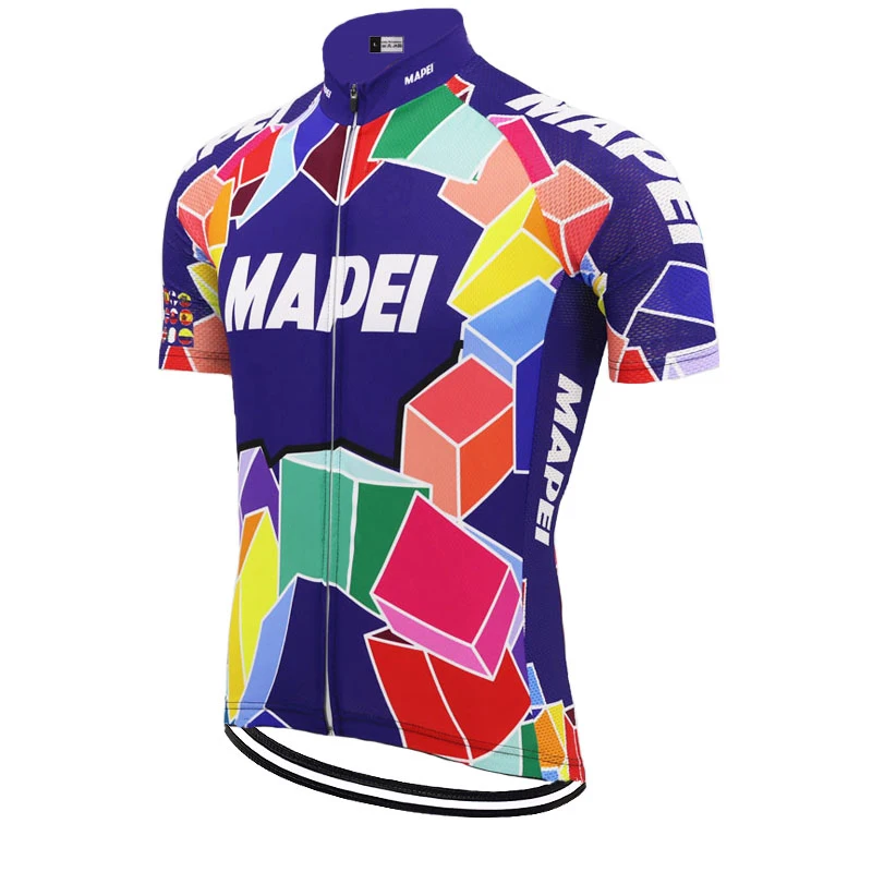 Футболка мужская с коротким рукавом Классическая Джерси для велоспорта