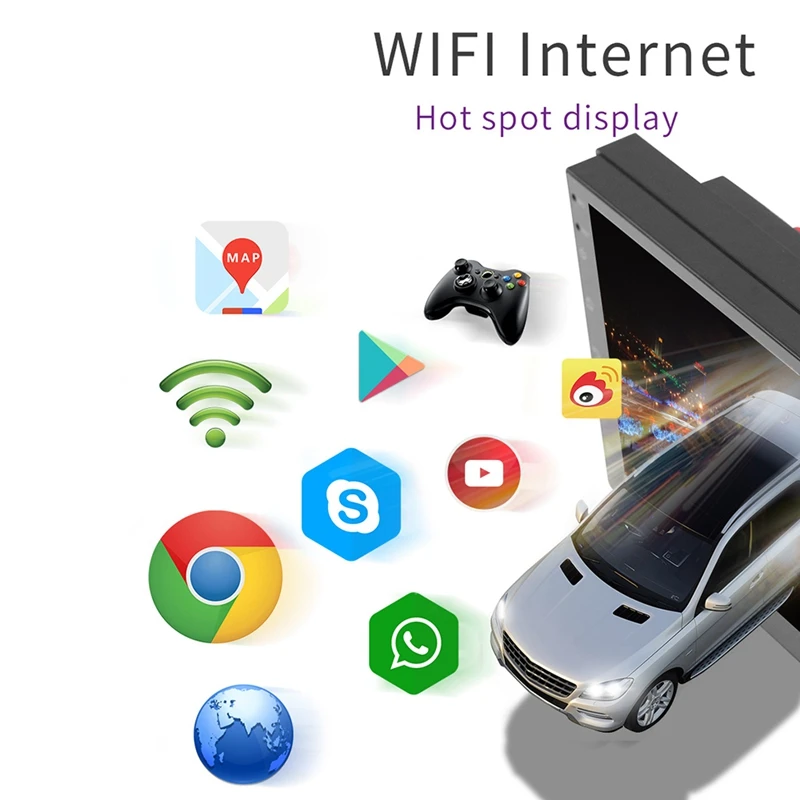 Двойной Din Android 8 1 универсальный автомобильный мультимедийный MP5 плеер GPS
