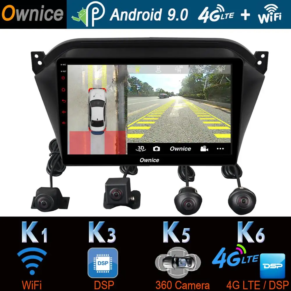 360 ° панорамный 8 ядерный Android 9,0 4G+ 64G Автомобильный dvd-плеер для JAC S2 автомобильный Радио CarPlay DSP ADAS мультимедиа