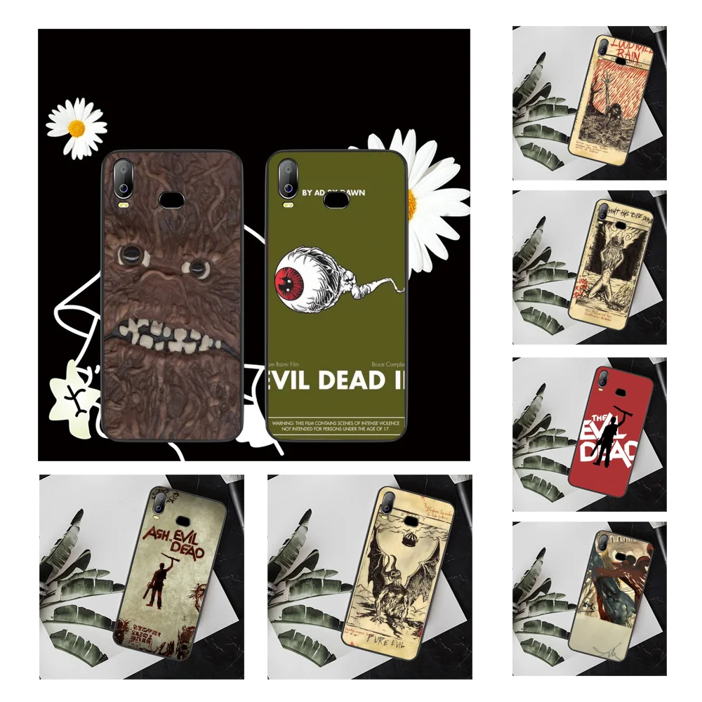 NBDRUICAI искусство зло мертвец книга плакат мягкий черный телефонный чехол для Samsung