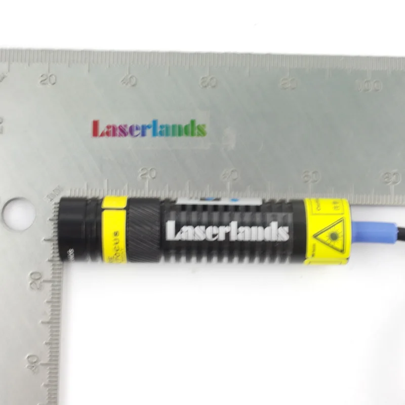 16x68 мм Фиолетовый Синий 200 нм 100 мВт МВт точечный диодный лазерный модуль с