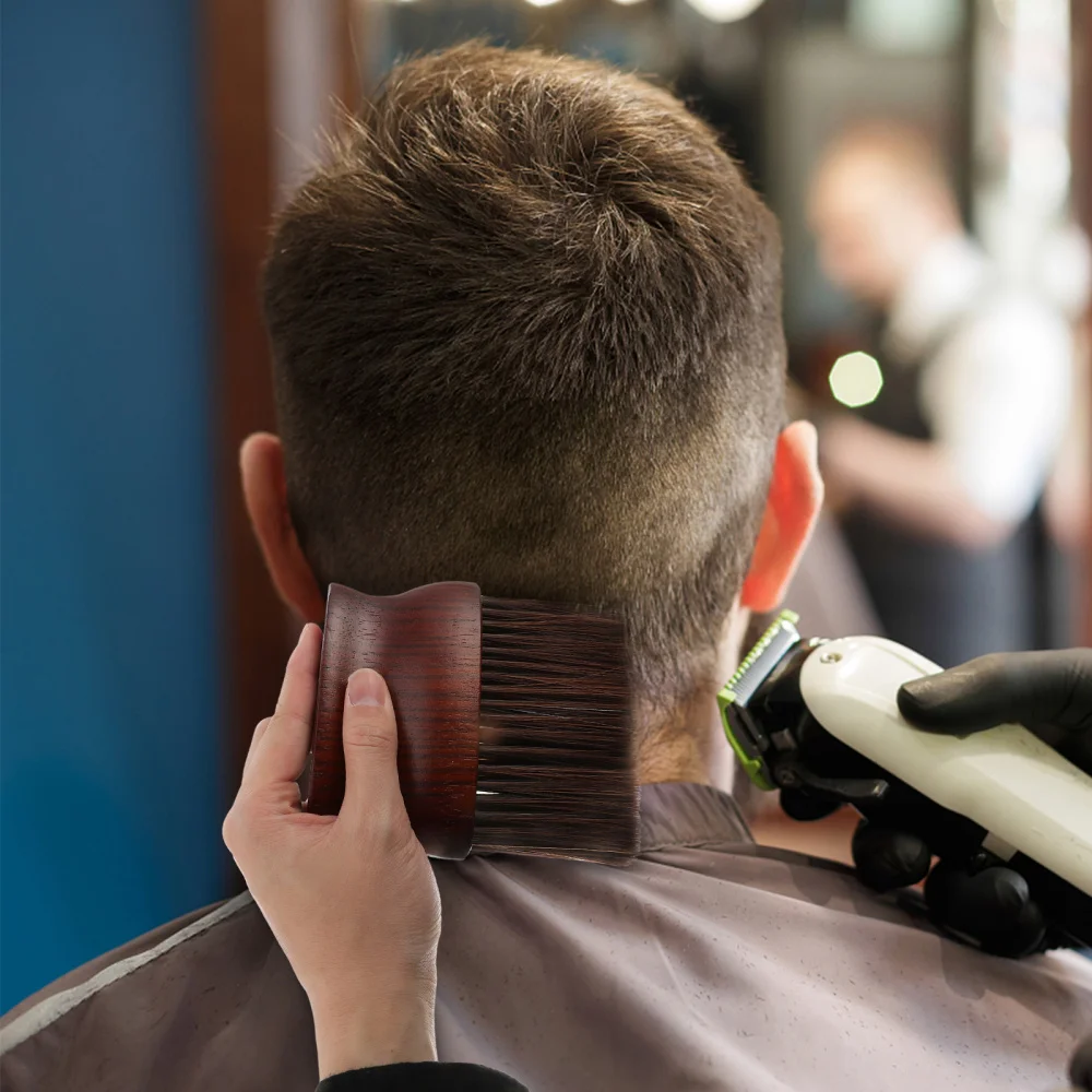 

Durable Neck Duster Brush Practical Hair Dust Brush Useful Barber Shop Supply