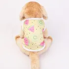 Жилет для маленьких собак и кошек, воздухопроницаемая Одежда для питомцев, футболка для щенков и кошек, йоркширских терьеров Tzu, одежда для домашних животных