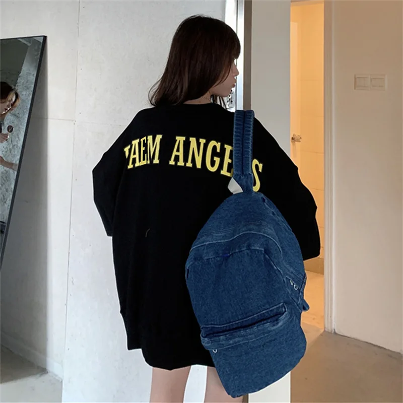 Za 2020 Новый Harajuku кофты с капюшоном героями мультфильмов свободные милые свитера