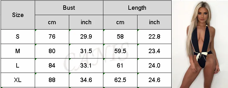 Сексуальный женский купальник с V-образным вырезом слитный бретелькой через шею