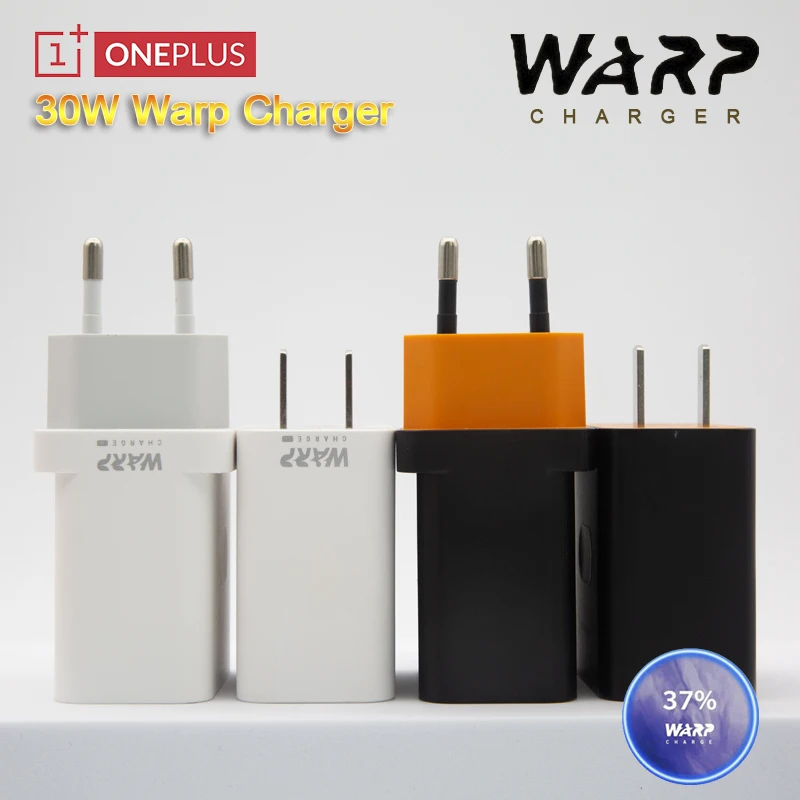 

Оригинальное зарядное устройство Warp Charger для OnePlus 7T Pro, 30 Вт, кабель Type-C 6A, адаптер для быстрой зарядки для One Plus 8 7 6T 1 + 6 3T 1 + 5T