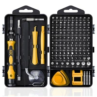 computer repair kit122 in 1 magnetic laptop screwdriver kit precision screwdriver set small impact screw driver set with case