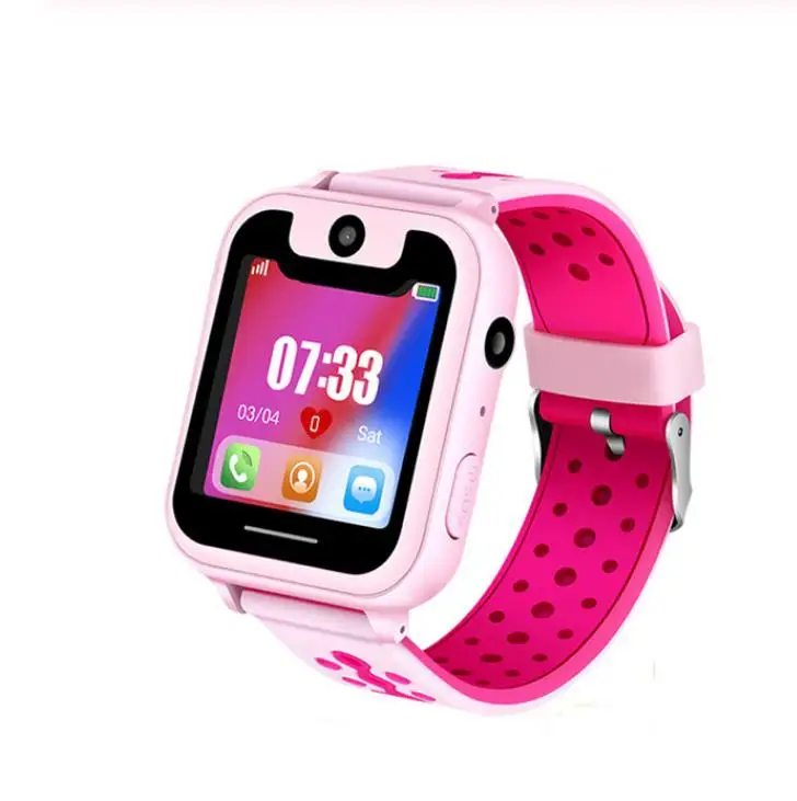 s6 childrens smart watch lbs phone gps watch sos emergency call position locator outdoor tracker baby anti lost monitor r60 free global shipping