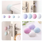 Дверные упоры резиновый замок защитный коврик накладка дверная ручка бампер буфер защита стен для дверного стопора