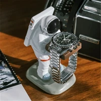 resin watch stand astronaut watch desk resin craft spaceman desktop decoration watch storage box home ornament