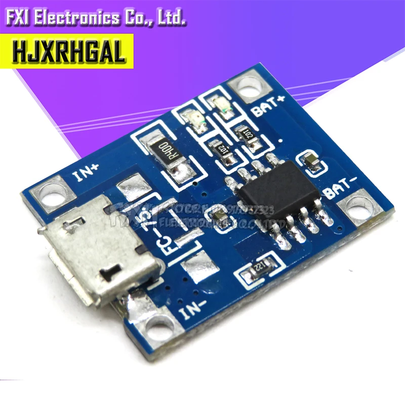 5 шт. USB 5 В 1A TP4056 модуль зарядного устройства литиевой батареи зарядная плата с защитой двойной функции 1A li-ion