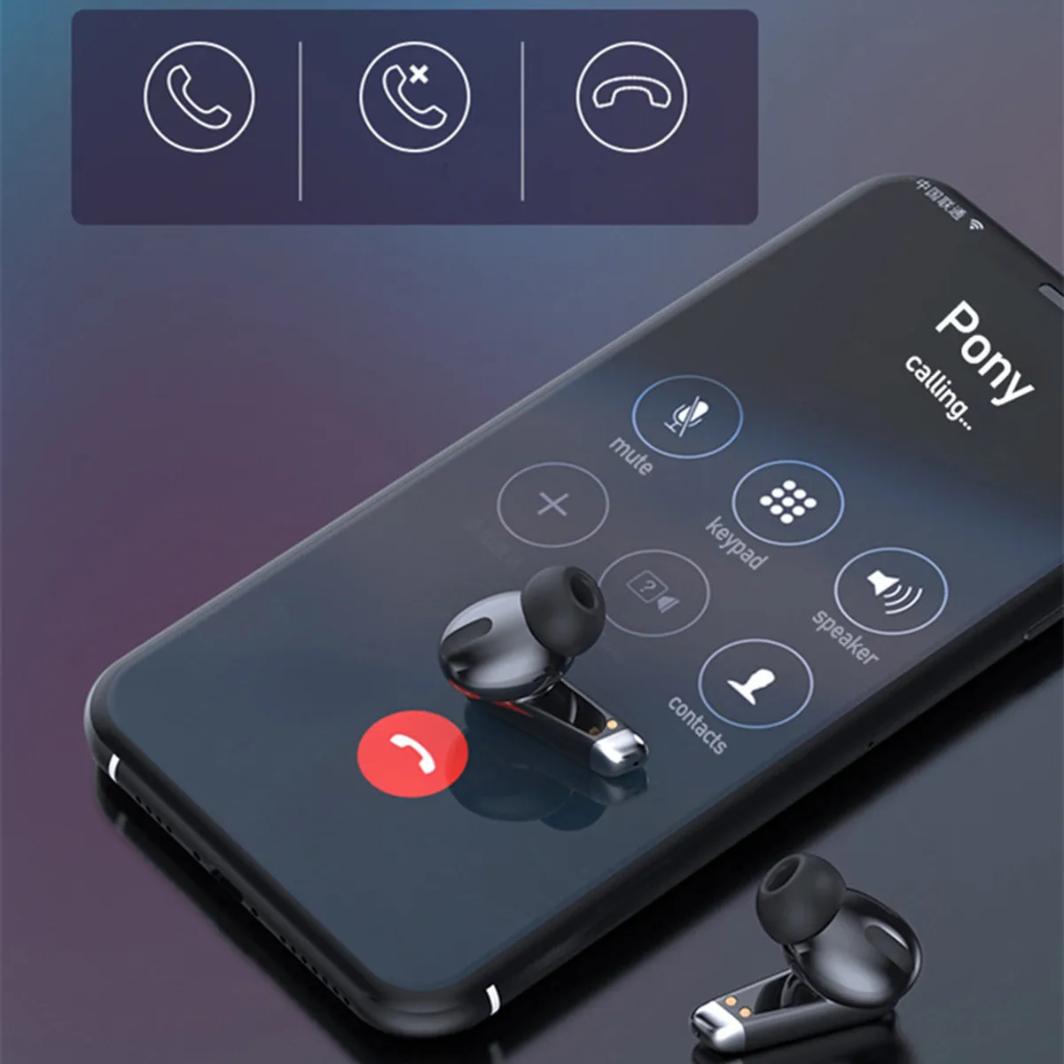 

New TWS Bluetooth 5.0 wireless headset mini sports earphone portable charging box with led screen to display power