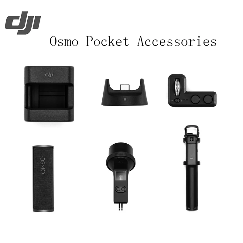 DJI Osmo Карманный расширительный комплект/зарядный чехол/водонепроницаемый чехол/удлинитель/ND набор фильтров/беспроводной модуль/контроллер колеса