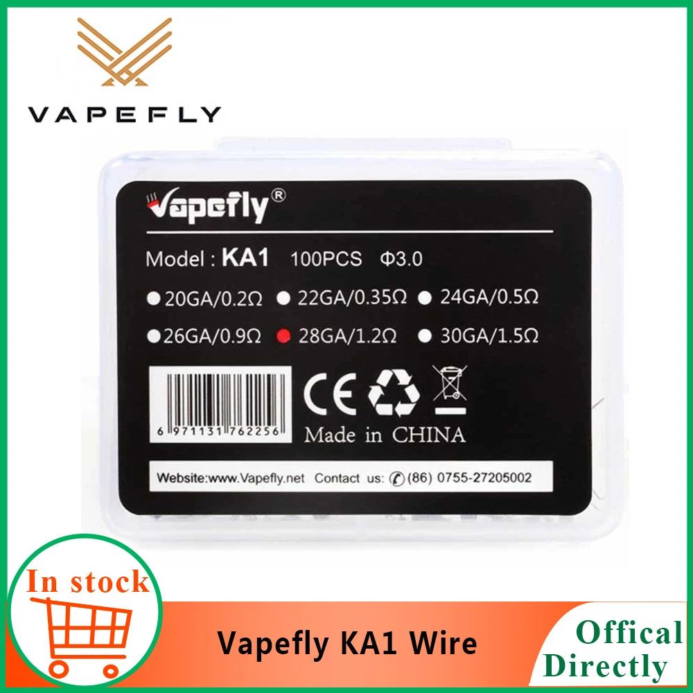 Аксессуары для электронных сигарет KA1 провод Vapefly 22GA 24GA 26GA 28GA катушка подходит
