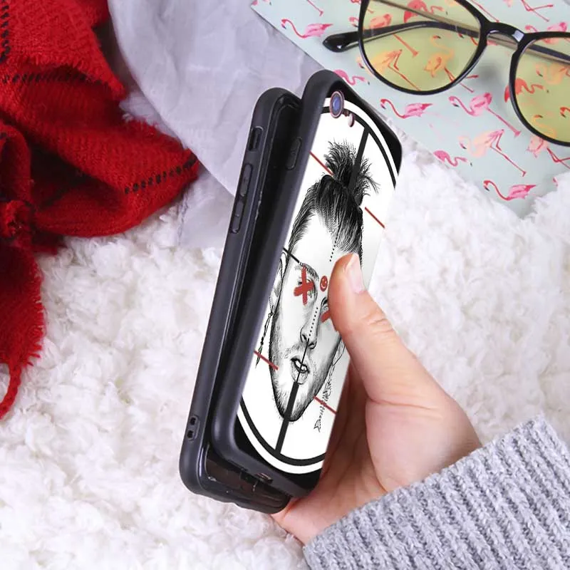 Для iPhone 11 Pro Max 2019 Прозрачный мягкий силиконовый чехол для телефона Hop Rapper Эминем