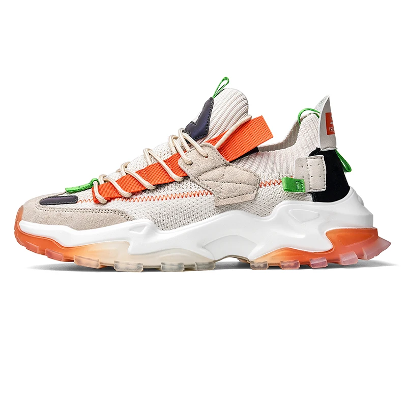 

Men Platform Old Daddy Shoes Sport Shoe Fashion Couple Shoe Women's Height Increase Casual Footwear Old Daddy Footwear Size36-45