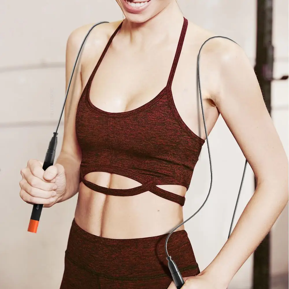 Скакалка Xiaomi FED скаканка скакалка Боевая для кроссфита скоростное домашнее