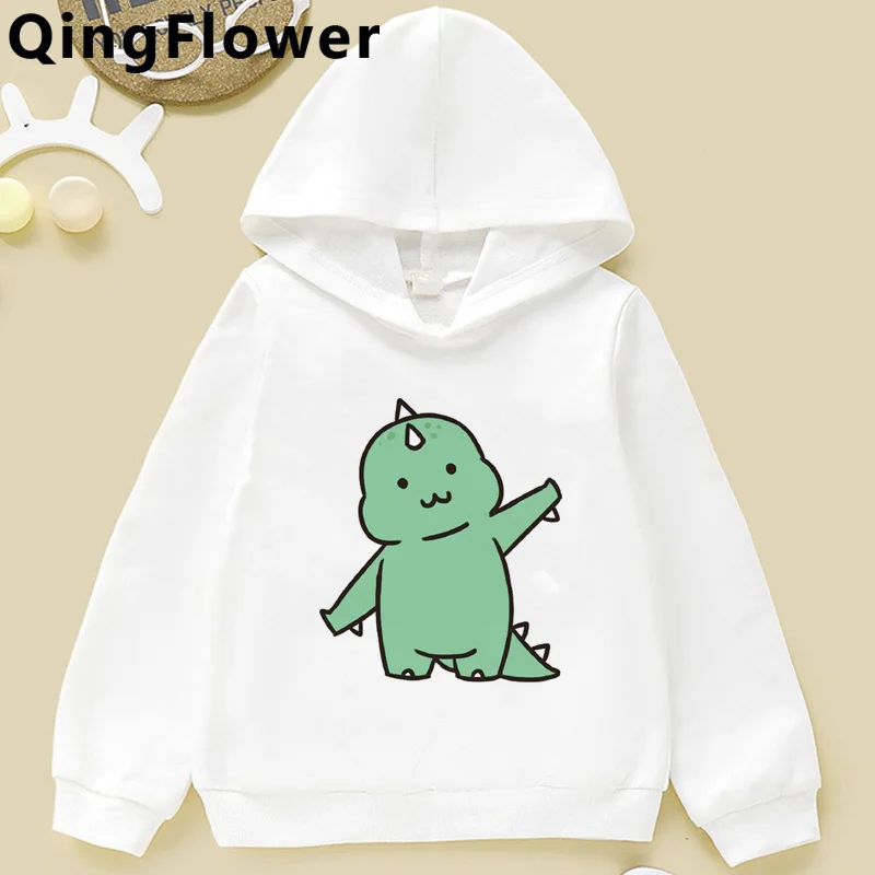 

Dinosaur enfant kids big bother clothes costume designer cartoon graphic cute koszulki meskie Pullover kids