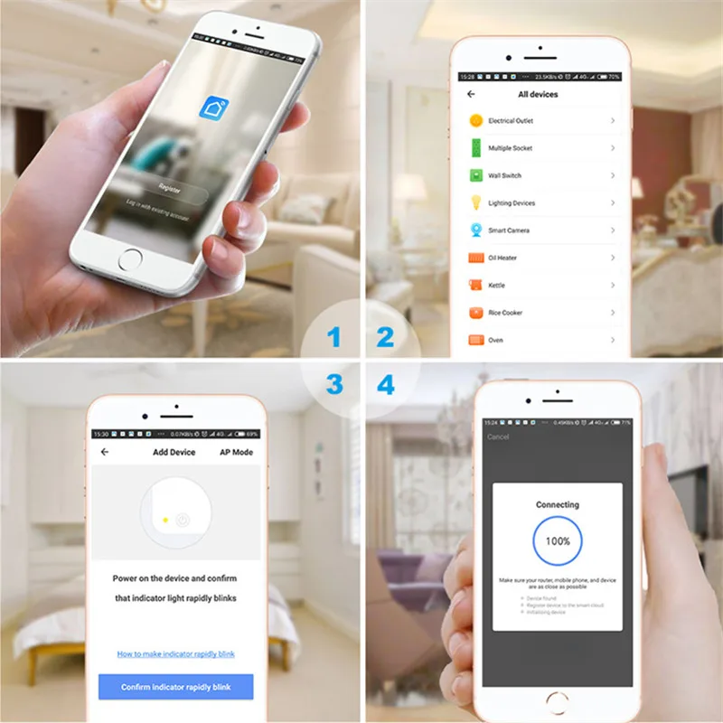 Умная розетка с Wi-Fi 16 А поддержкой Alexa и Google Assistant | Электроника