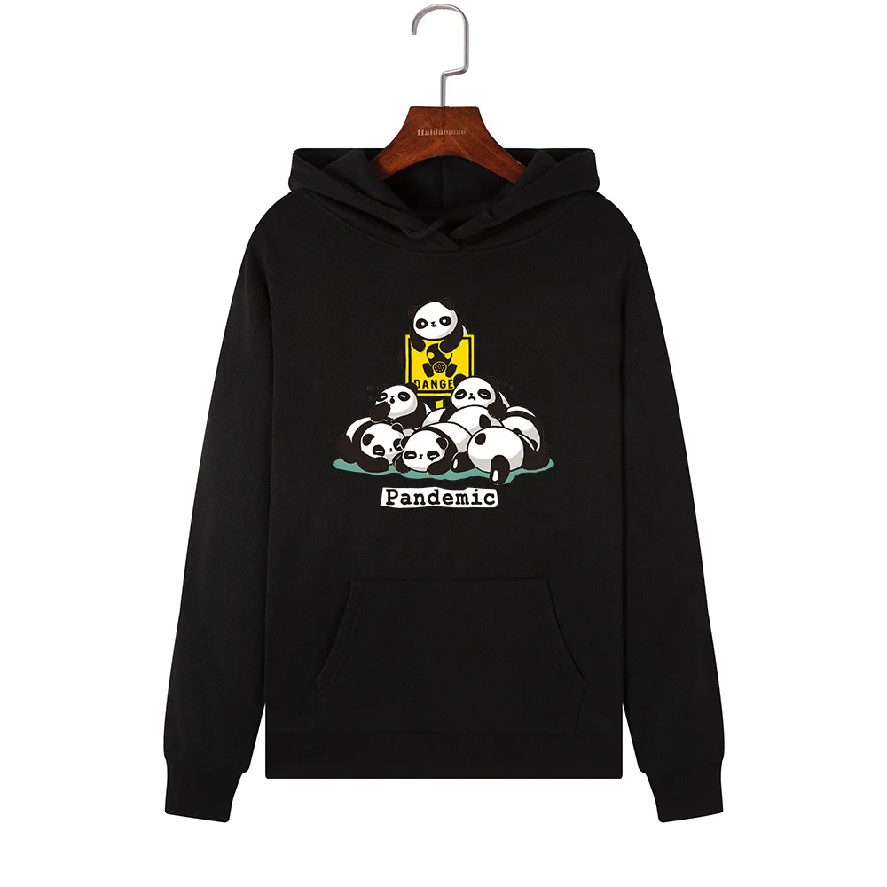 

Streetwear Hoodies Women Sweatshirt Autumn Long Sleeve Hooded Harajuku Hoodie Cute Panda Print Sweatshirt Women Sudadera Mujer