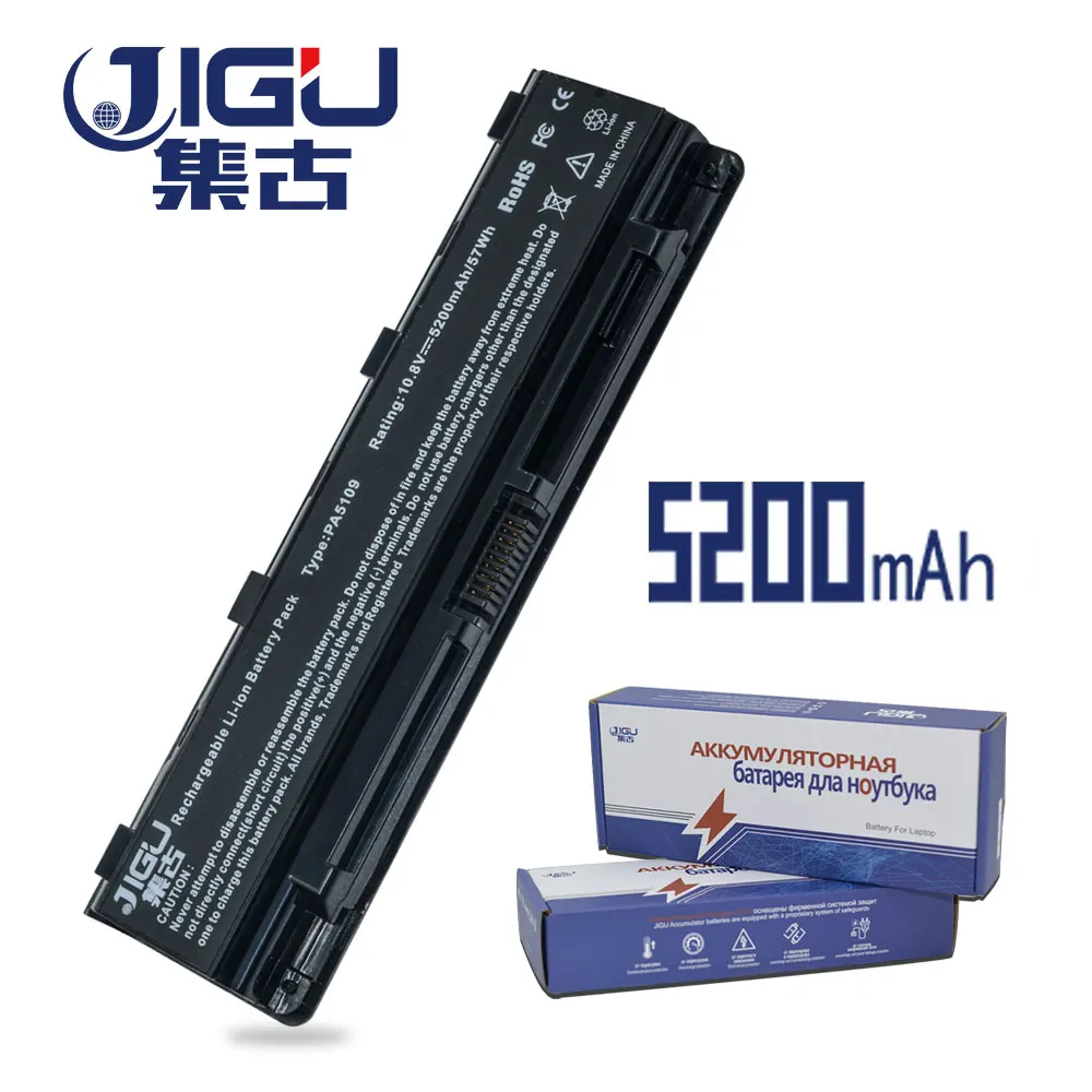 

JIGU Laptop Battery For Toshiba For SATELLITE C40 C50D-A-138 C55T C70-A C50T C50-AST2NX1 C50-a-1dv C55-A-1E1 C800 Series