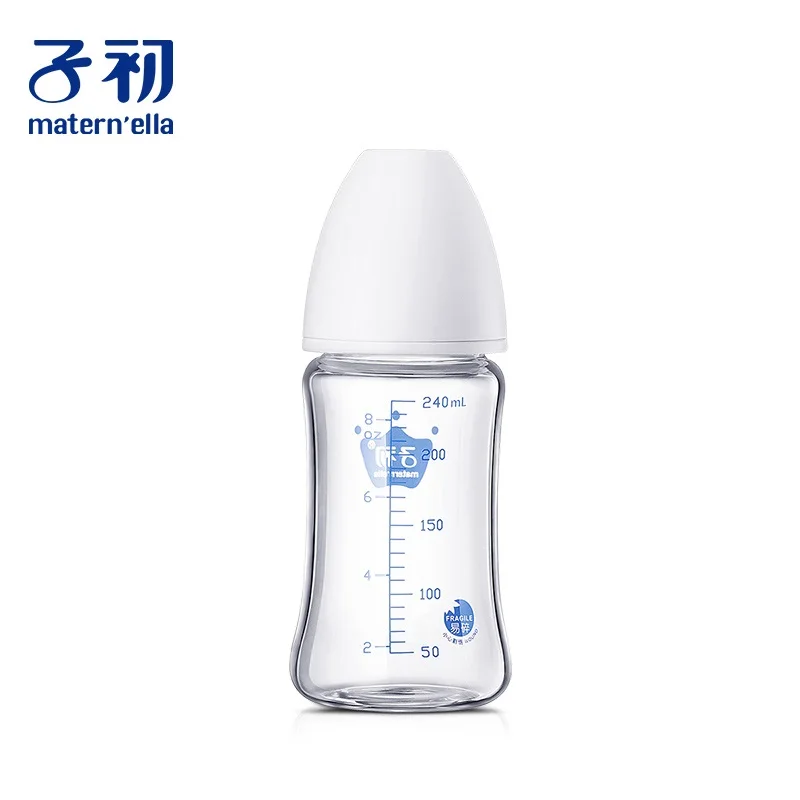 Бутылочки для молока Детские стеклянные с широким горлом|Бутылки| |