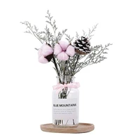 dried flower vase kit wheat table decor photo props home decorations bouquet ornaments set