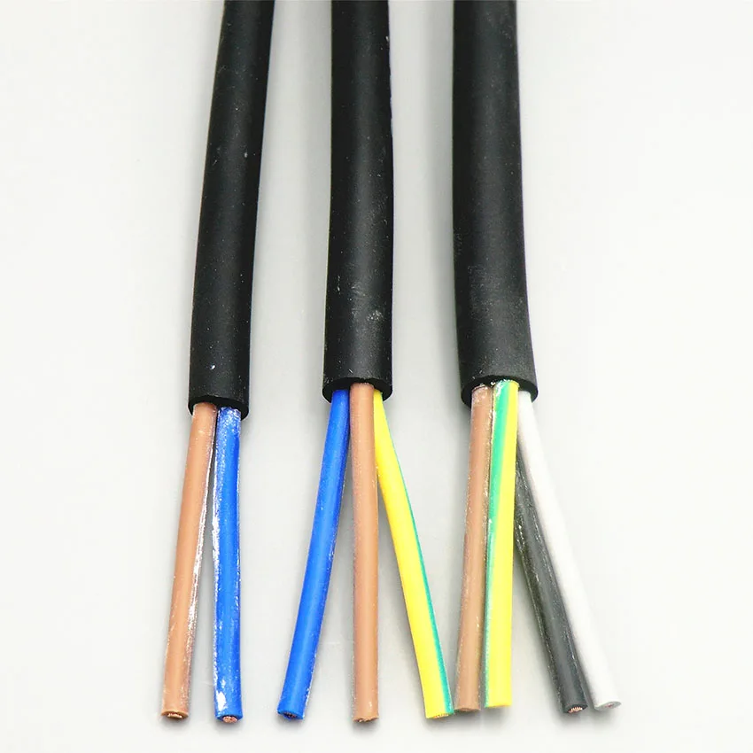 Резиновый гибкий кабель 2 3 4 5 сердечник 0 75 1 6 мм² YZW резиновая проволока устойчива