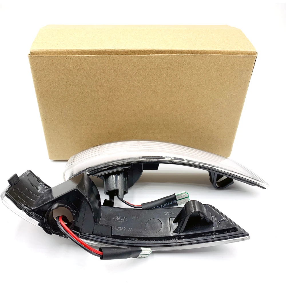 2 шт. светодиодный светильник с динамическим сигналом поворота боковым зеркалом