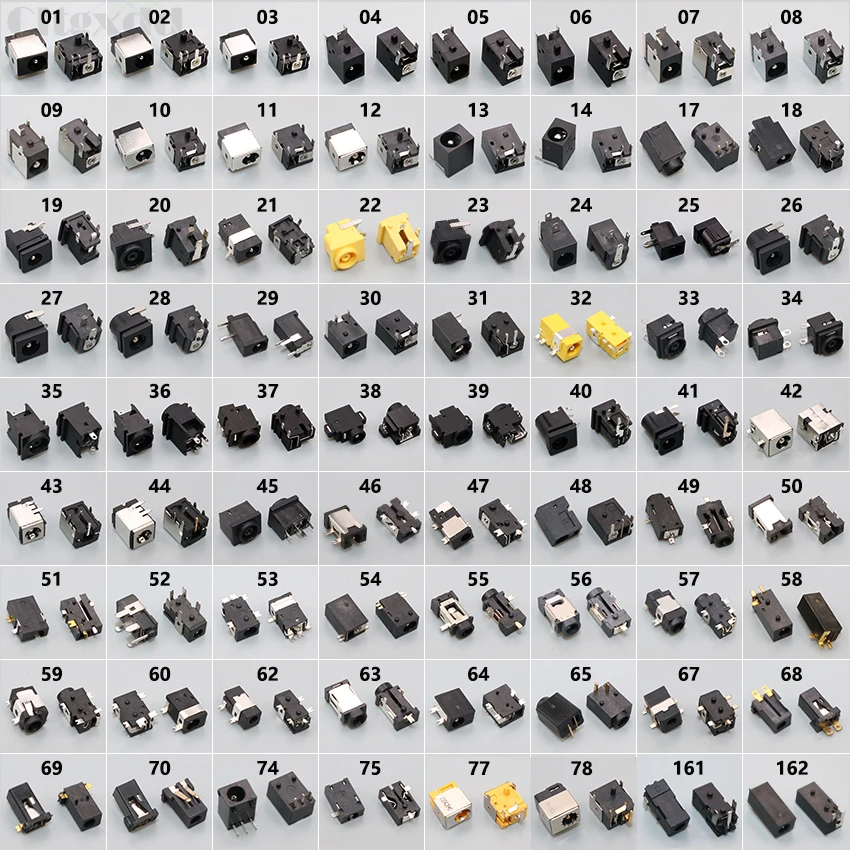 

72 модели ноутбуков, ноутбуков, нетбуков, портов для зарядки, разъем питания постоянного тока для Lenovo, Samsung, Sony, Acer, Asus, HP, Dell, Toshiba, IBM