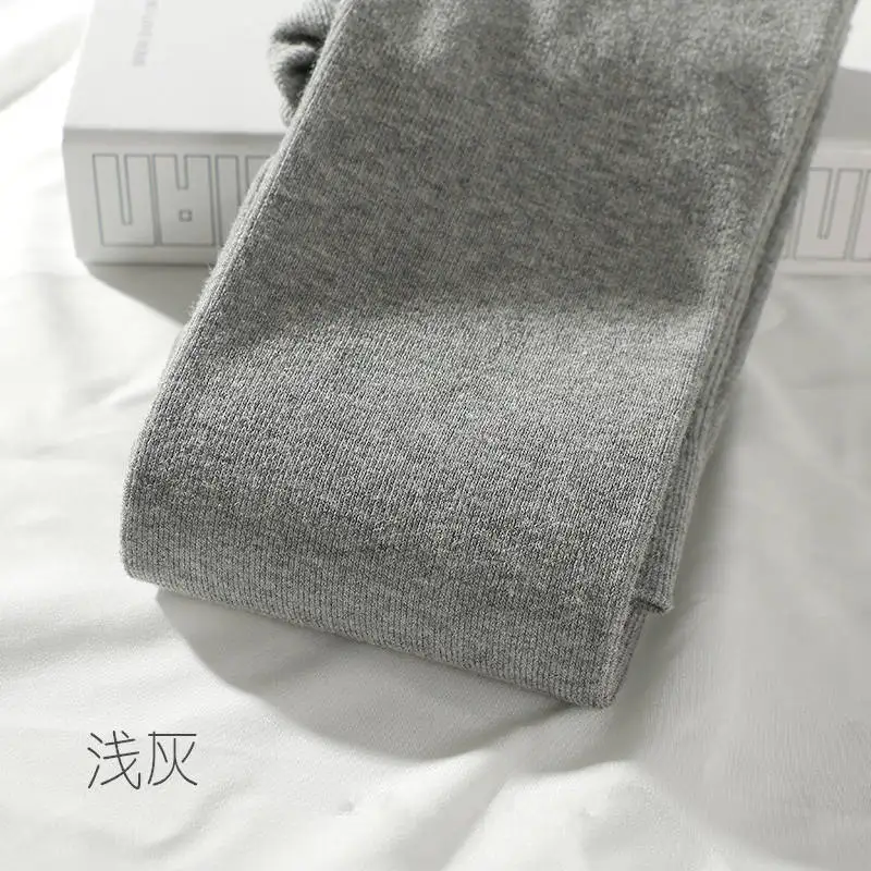 light grey Яркие цвета, вертикальные полосы, леггинсы для женщин, Harajuku, Осенние, высокая талия, хлопок, обтягивающие леггинсы, супер эластичные штаны для женщин, C5977 - Цвет: light grey