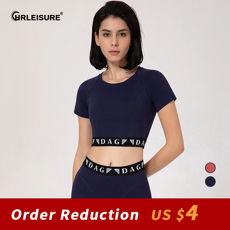 

Женский бесшовный спортивный костюм CHRLEISURE, комплект из двух предметов, укороченный топ с высокой талией и леггинсы для тренировок и спортза...