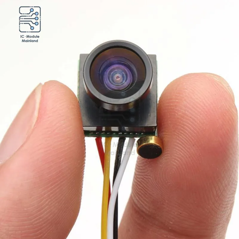 600TVL Camera Module 1/4 CMOS1.8mm FPV170 Degree Wide-angle Camera Lens NTSC 3.7-5V Mini Camera