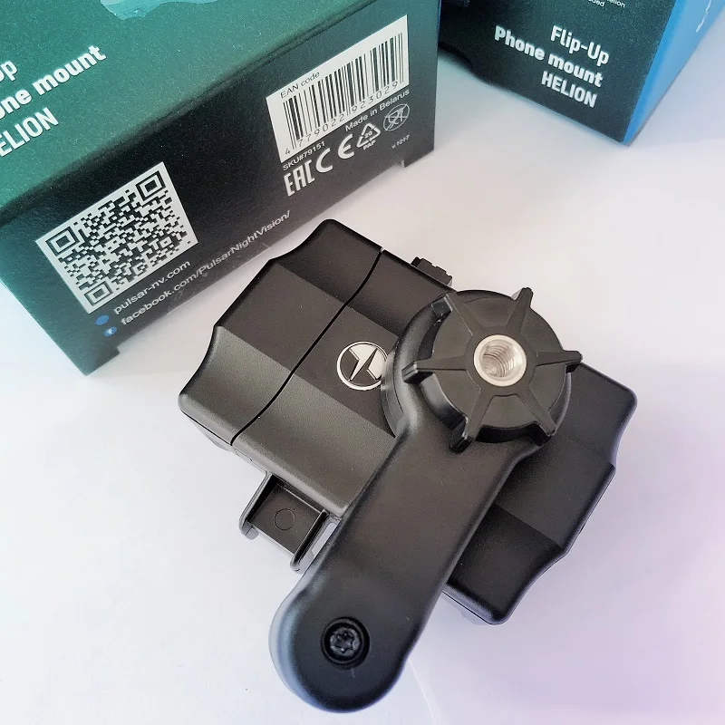 Оригинальный зажим для смартфона Pulsar HELION Flip Up phone mount тепловизионного прицела