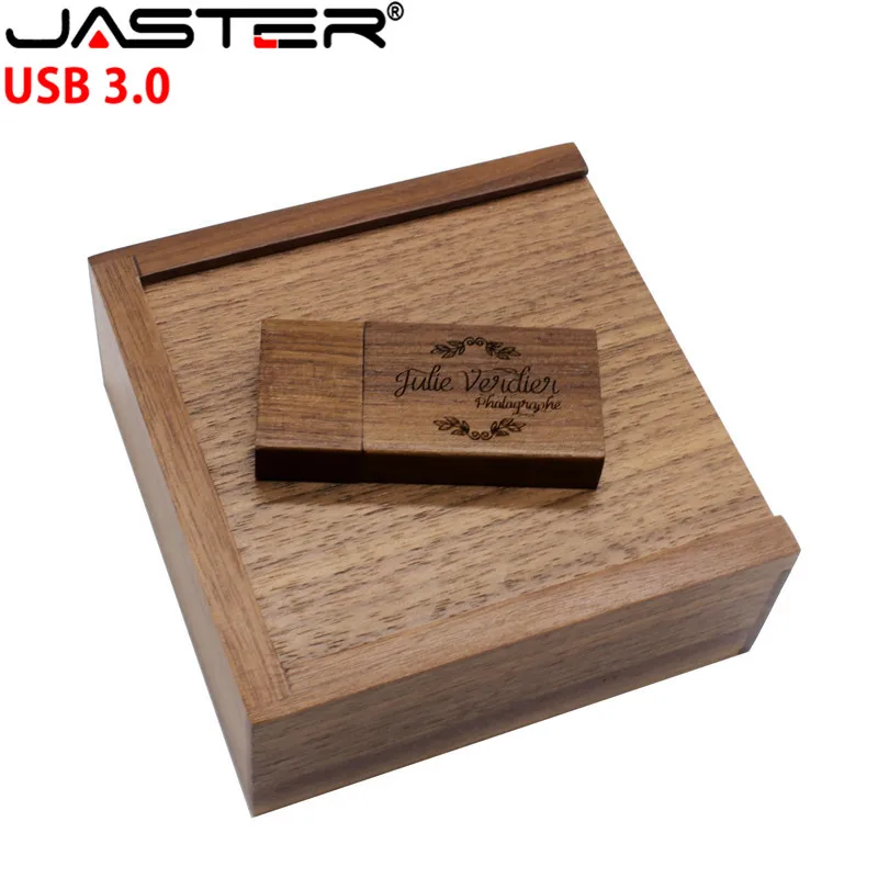 Фотоальбом JASTER USB 3 0 ореховая Кленовая древесина usb + коробка флэш-накопитель 4 ГБ 8