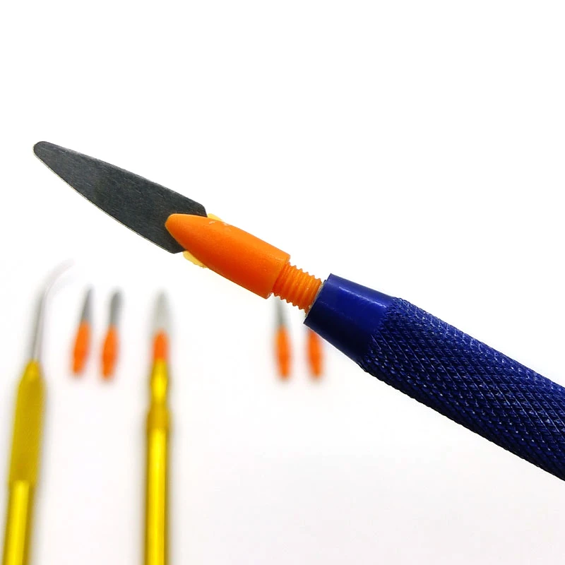 VVDental 1 шт. нож для скульптуры стоматолога инструмент резьбы по воску нож-шпатель