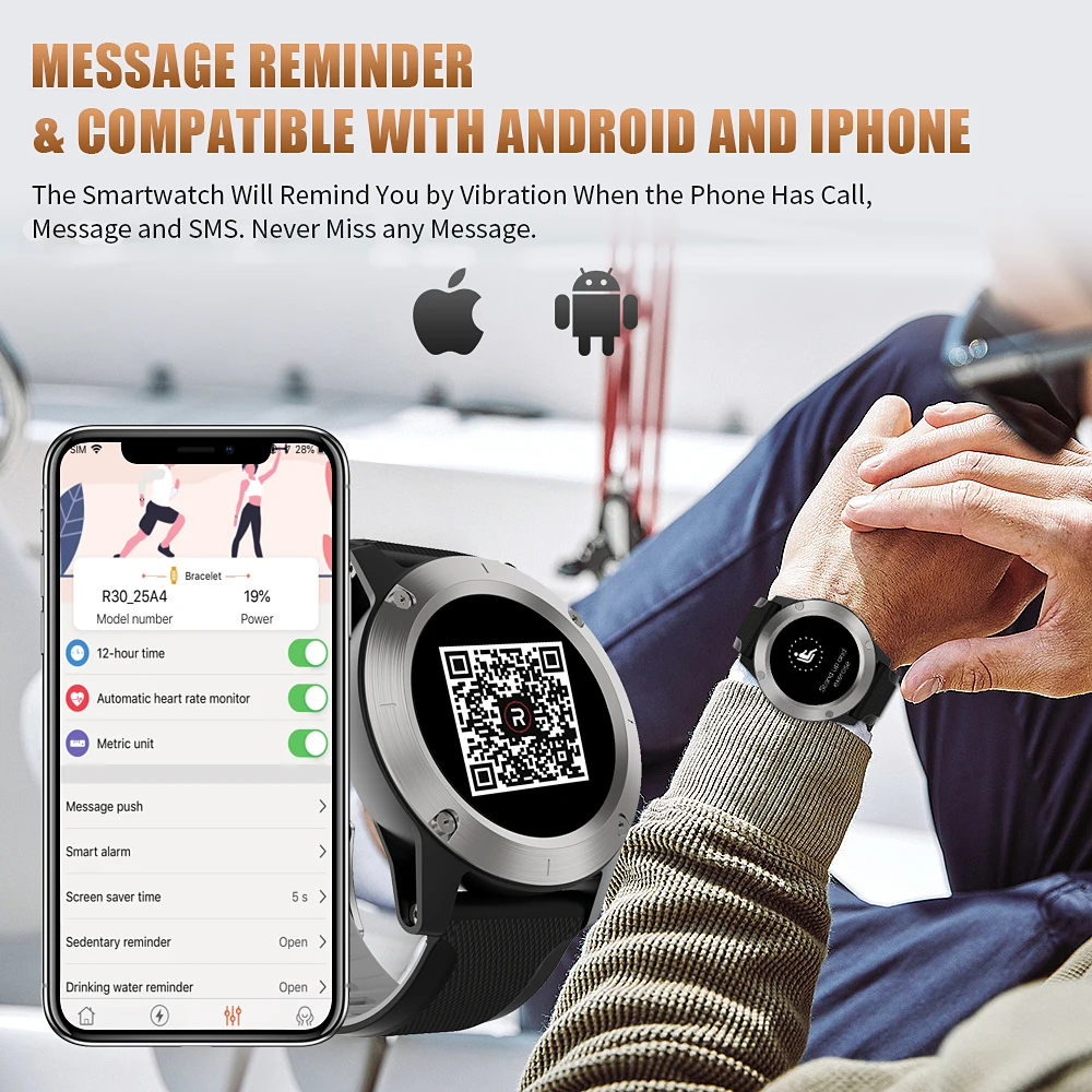 

R911 Smart Watch Mountain Climb Heart Rate Monitor IP68 Waterproof Fitness Tracker Professional Outdoor Smart Sports Bracelet