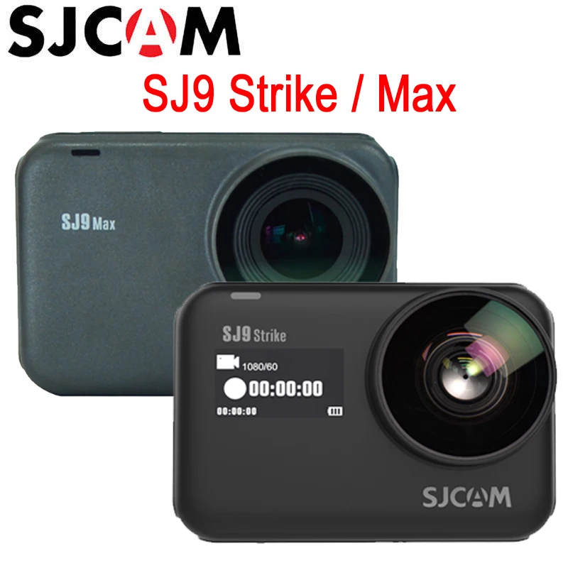 SJCAM SJ9 серии Strike / Max GYRO/EIS водонепроницаемый корпус 10 м Экшн камера 4K потоковое