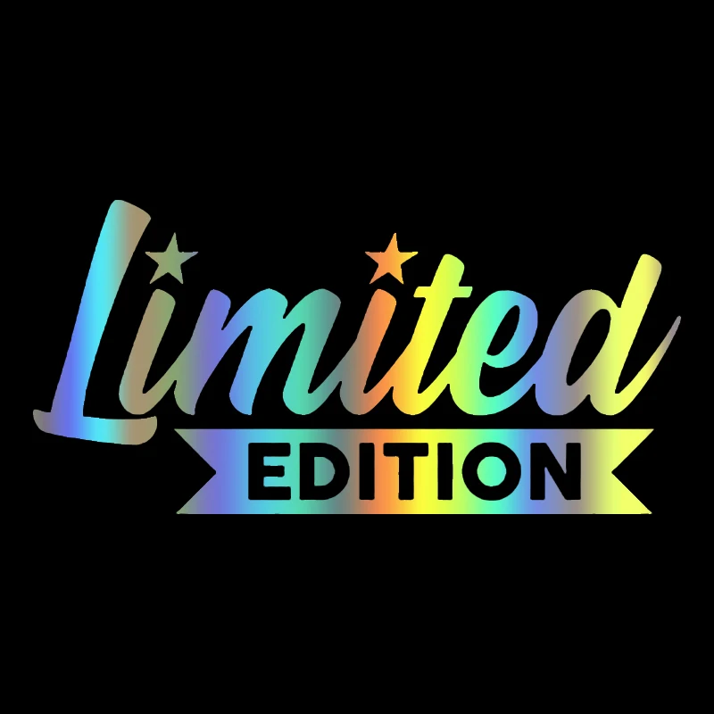 

S51947 Various Sizes/Colors Car Stickers Vinyl Decal LIMITED EDITION Motorcycle Decorative Accessories Creative Waterproof