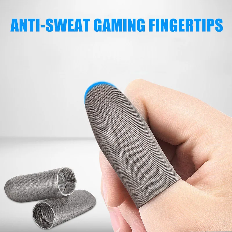 

Mobile Game Finger Sleeve 1/2/10pcs Screen Gaming Controller Touches Screen Finger Sleeve A66